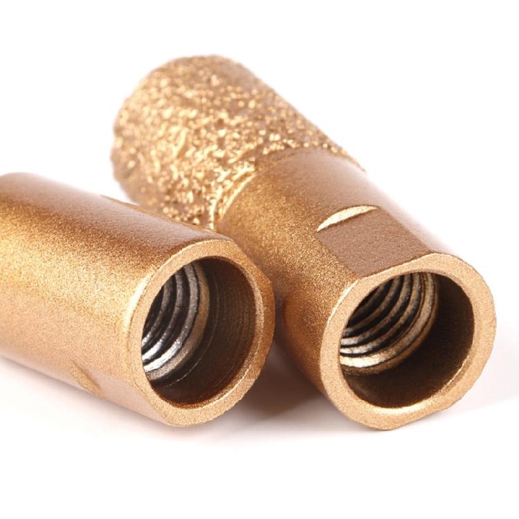 3Pieces Milling Cutter Basin Slotting Tool Bit M10 Thread Angle Grinder Attachment For Granites Stone Edges Grinding