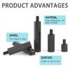 Nylon Hex Standoff Plastic PCB Motherboard Hexagon Male Female  Pillar Thread  Spacer Black White M2 M2.5 M3 M4