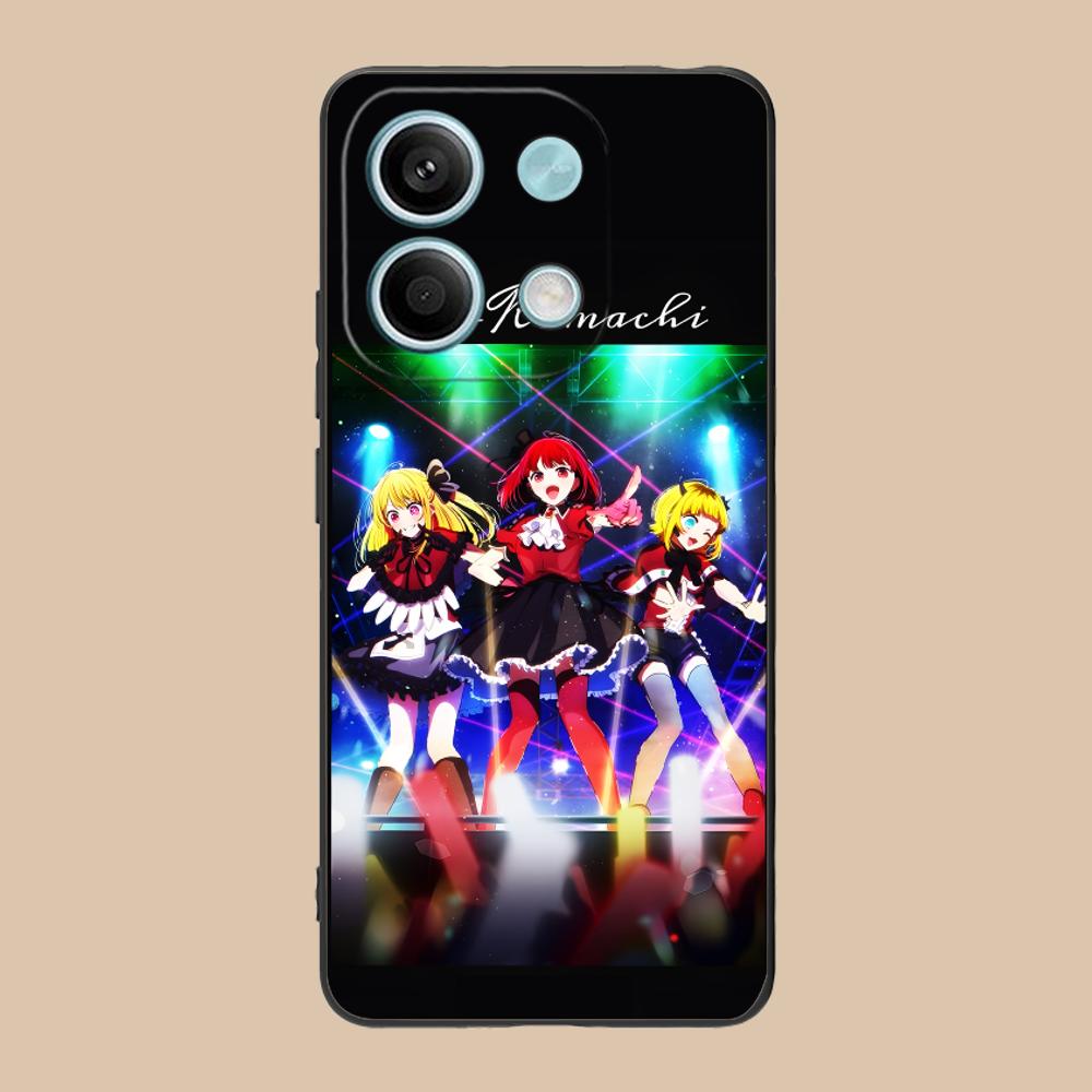 Oshi No Ko B-Komachi Phone Case for POCO M6 M5 M4 M3 X7 X6 X5 X4 X3 F6 F5 F4 Pro GT 5G Colour Protective Pretty Cover Luxury