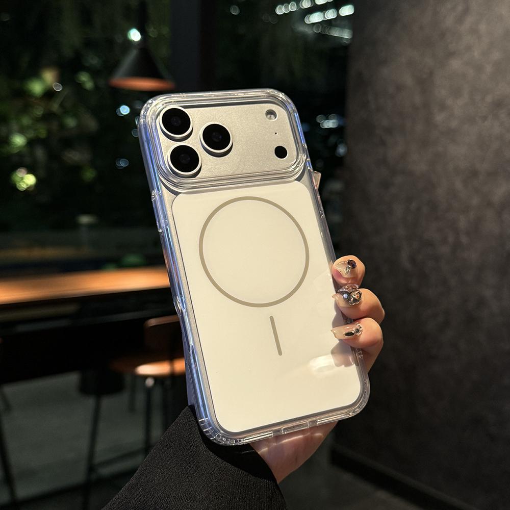 Latest Brief Magnetic Case for For Iphone 17 Pro Max Air Compatible With  Wireless Charging Anti-fall Shockproof Cover iPhone Air