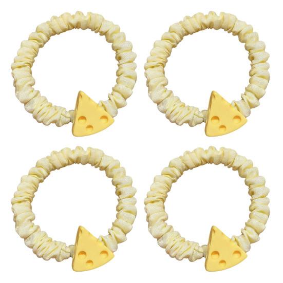 Girl Hair Ropes Cartoon Decoration Macaron Color High Elasticity Hair Bands High B