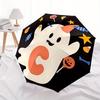 1pc Halloween Ghost Automatic Open/Close Umbrella, Ideal Fan Gift for Birthday, Christmas, Trendy Fashion Yy250828059