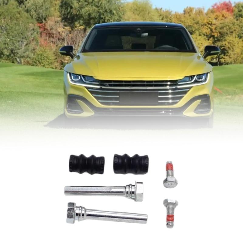 Brake Caliper Guide Pin Bolt Kit Enhances Braking Performances & Safety with Easy Installation BCF1339AB for Automotive