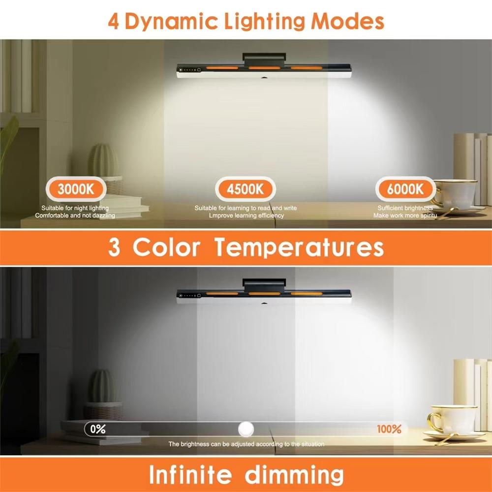 Screen Light Desk Lamp Computer Light Screen Hanging Light New Table Lamp LCD Monitor Light For Study Laptop 5V USB Light