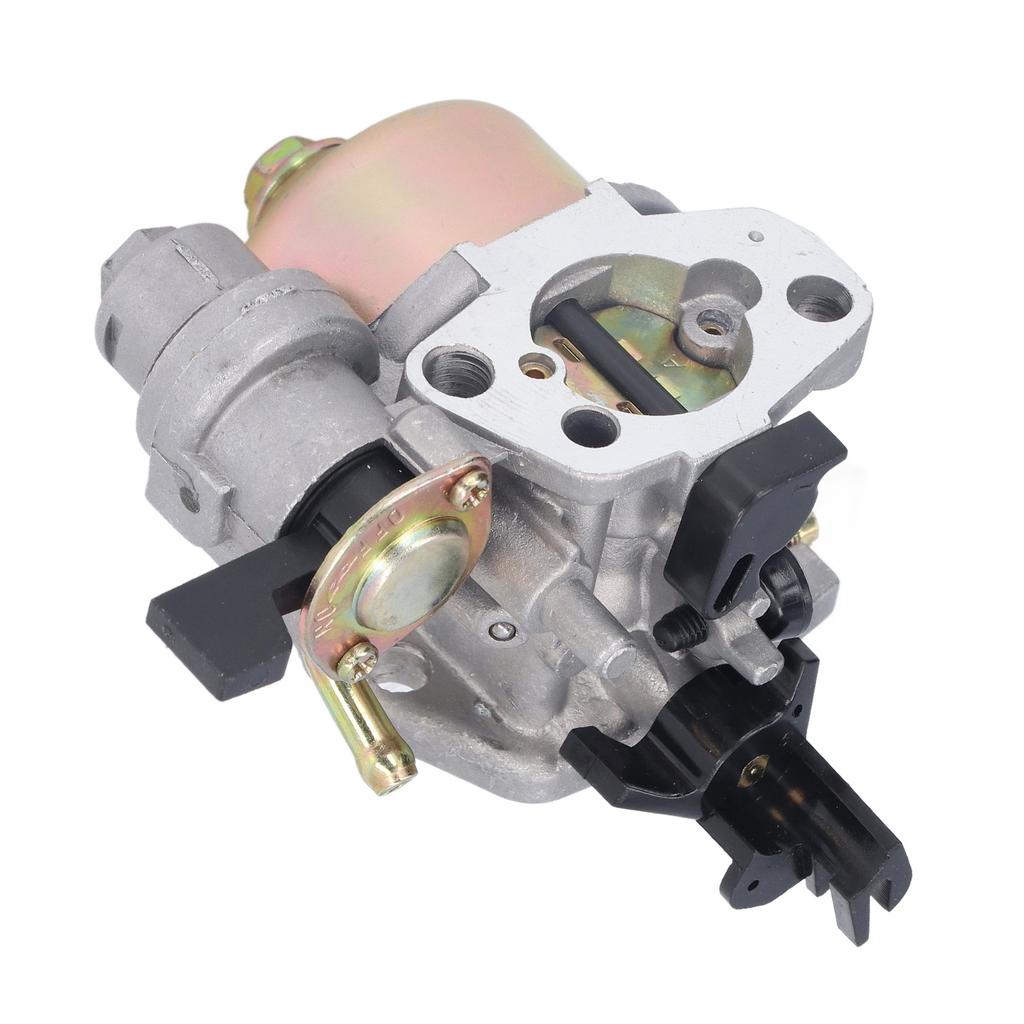 Carburetor Rubber Aluminum Alloy Lawn Mower Carb Replacement for 170 168F Gasoline Engine