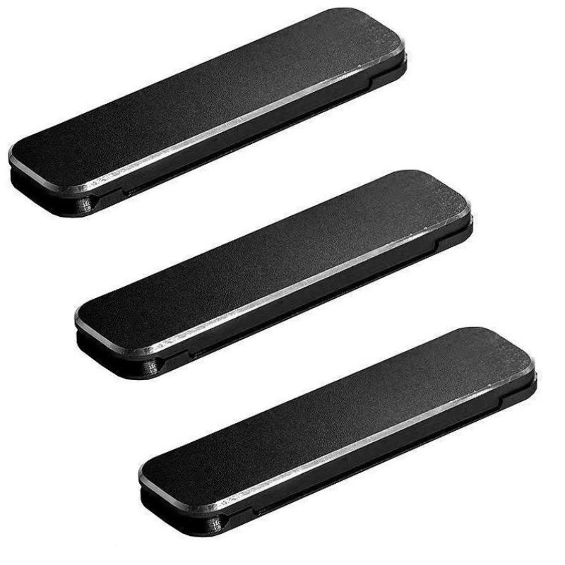 1/3Pcs Mini Invisible Foldable Mobile Phone Stand Aluminum Alloy Desktop Mount Material Holder Adjustable Angle For Cellphone