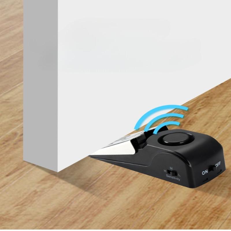 1 Pc Door Resistance Alarm, Hotel Dormitory Burglar Alarm, Household Door Blocker, Door Anti-collision Door Resistance Alarm