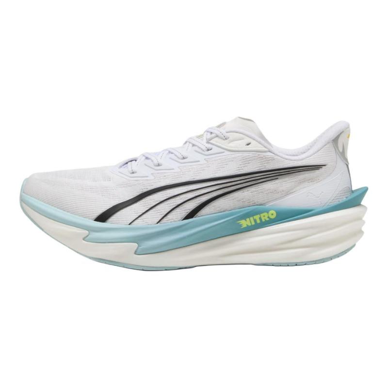 PUMA Deviate Nitro 4 2E Wide Men Running Shoes White 312123-09 39