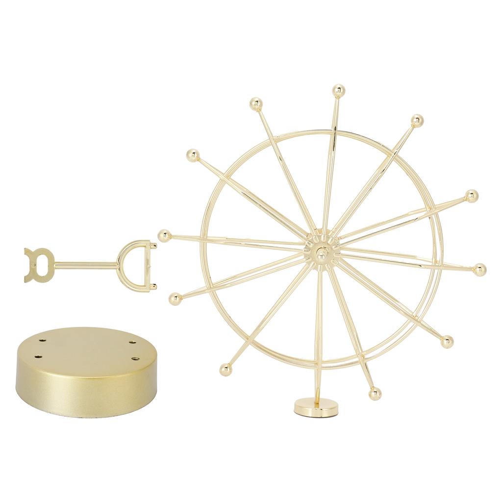 Ferris Wheel Ornaments Innovative Gold Perpetual Motion Model Magnetic Desktop Art Craft