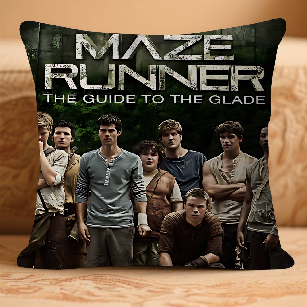 MovieS-T-The MazeS Runner Pillow Case Removable Washable Cushion Cover – All-Season Soft Linen