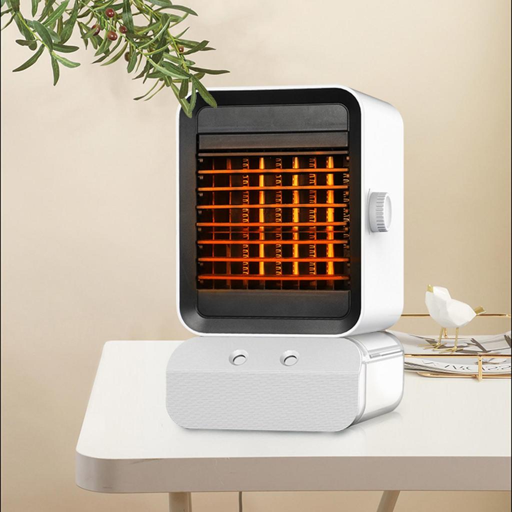 Air Cooler Heater Humidifier Fan 3 Cooling Settings 600W for Personal Use
