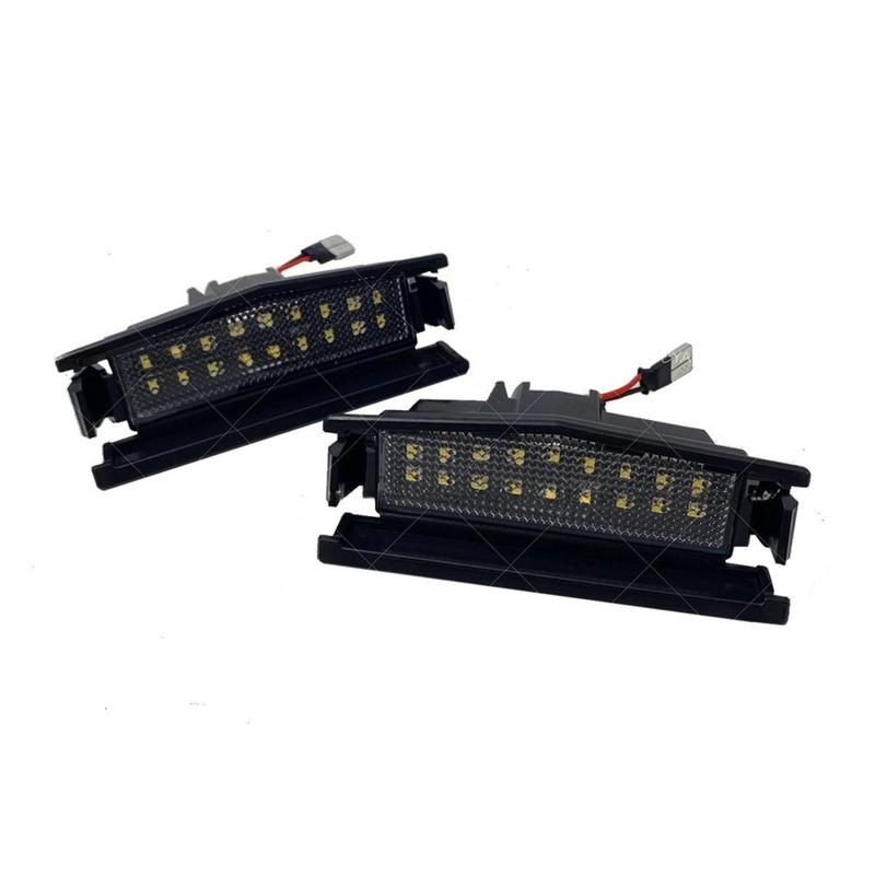 License Plate Light LED White Compatible with MX5 Miata 2016 Car Accessories Auto Parts Rear License Plate Light
