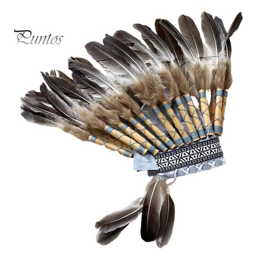 

Имитация перьев головной убор в стиле американских индейцев, высота 40 см, головной убор для фотосъемки, фестивалей, косплея, карнавального костюма, аксессуара серый