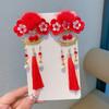 Tang Suit New Year Barrettes Hanfu Headwear Ancient Style Hair Clip  Winter