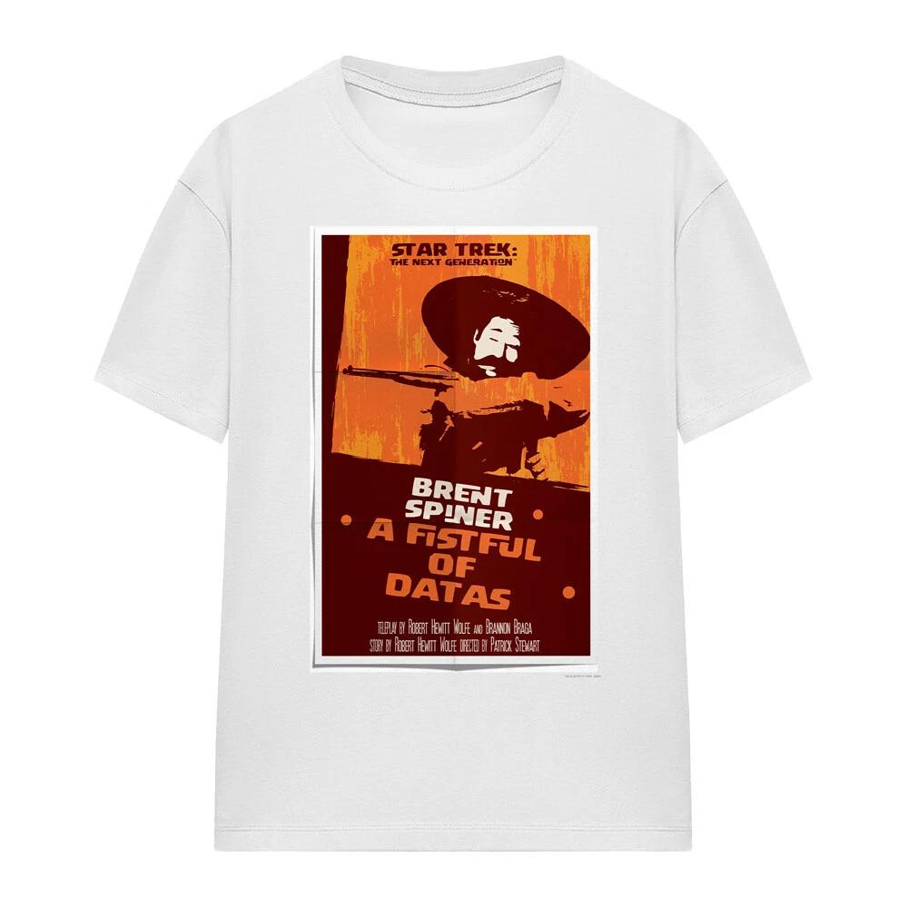 

Star Trek TNG Season 6 Episode 8 Ladies 100% Cotton T-shirt Mens Tees Top S-2XL, White L