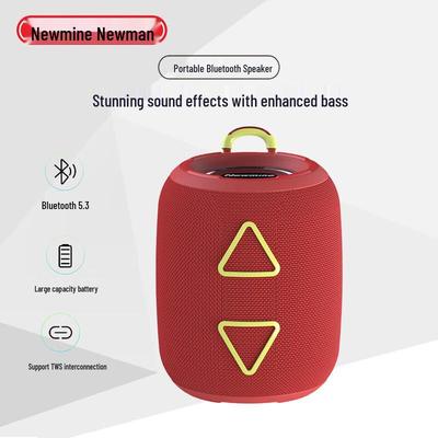 Newmine BT87 Portable Bluetooth Speaker CN Plug (adapter Included)