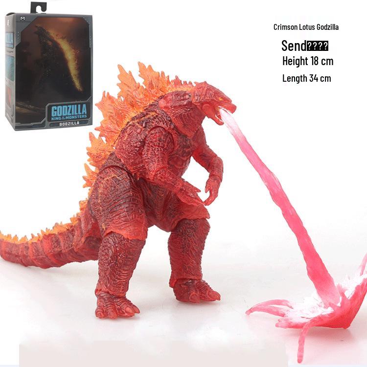 2021 Red Lotus King Kong vs. Godzilla Battle Axe Movable Figure Toy