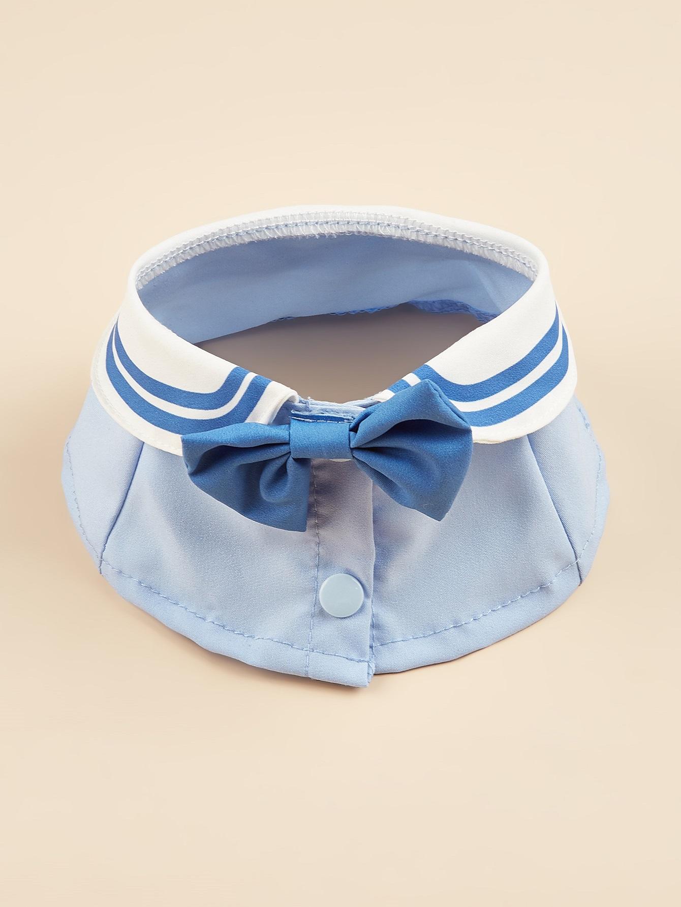 

Cute Dog Bandana Puppy Cat Bowknot Scarfs Washable Daily Scarf Bibs Saliva Towel for Small Medium Girl Boy Pup Pet Wedding XS синий