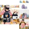 Fashionable Versatile Backpack Set For School And Outdoor Leisure In Multiple Colors