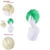 One Piece Roroya Zoro Cosplay Wig Premium Synthetic Silk Fiber Heat Resistant Halloween Costume Prop