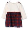 23KZ Check Glass Skirt OP OW 80 Girls [Kids Zoo] Children's One-Piece