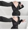 Dongdaemun Slimming Cardigan & Fishtail Skirt Set for Women
