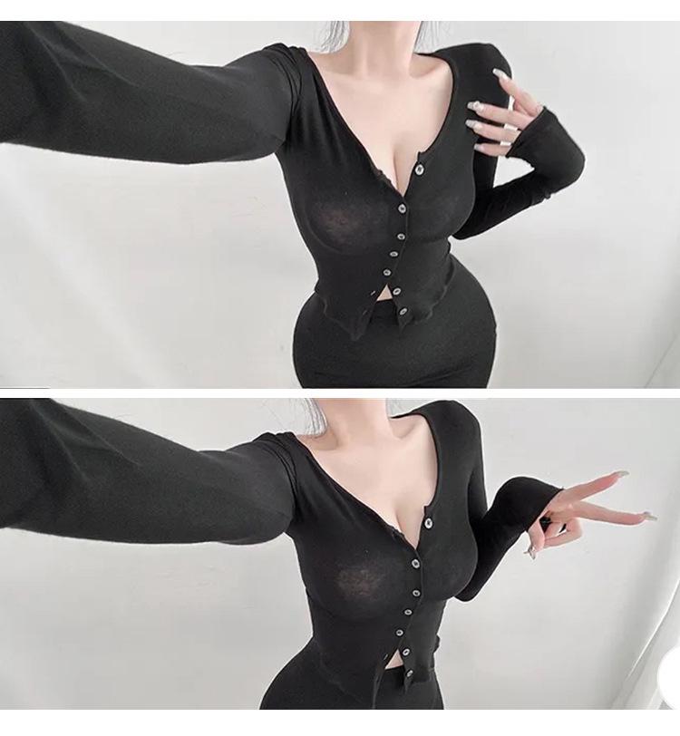 Dongdaemun Slimming Cardigan & Fishtail Skirt Set for Women