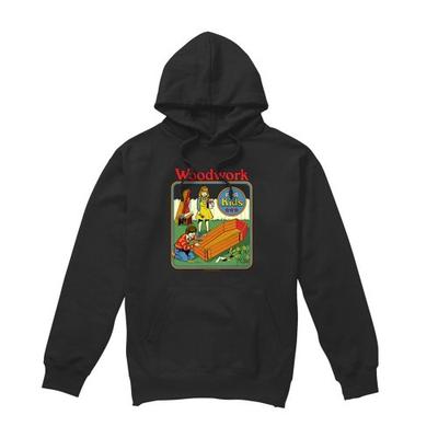 Steven Rhodes Unisex Adult Woodwork For Kids Hoodie
