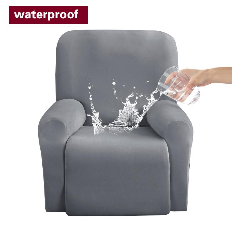 Water-Repellent Split Recliner Chair Cover Elastic Armchair Cover Single/Loveseat/ Sofa Non-Slip Sofa Covers For Living Room