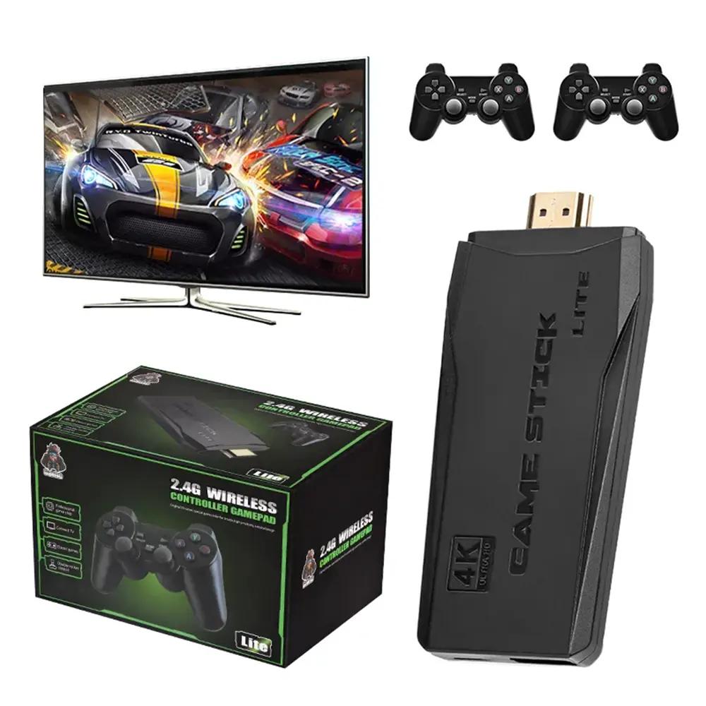 M8 4K HD Wireless Video Game Console with 2.4G Dual Controllers Retro Mini Classic Gaming Device чёрный