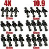 4 Peças 12mm 13mm 14mm 15mm 16mm 17mm Auto 10.9 Parafuso Camber de Alinhamento de Roda Parafuso Excêntrico Ferramentas de Ajuste e Reparo de Carro