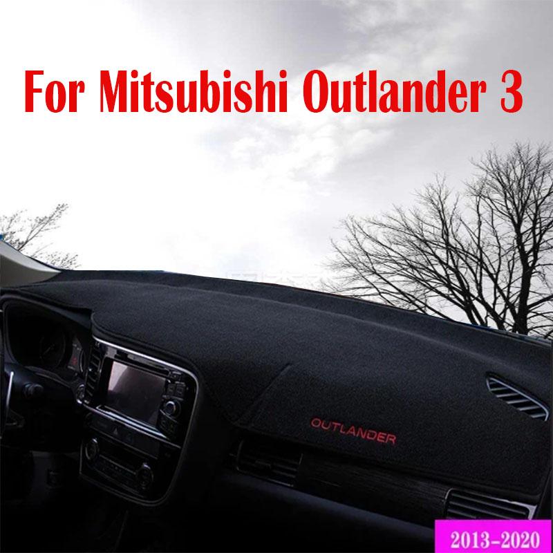 Car dashboard Avoid light pad Instrument platform desk cover Mat Carpets For Mitsubishi Outlander 3 2013-2017 2018 2019 2020