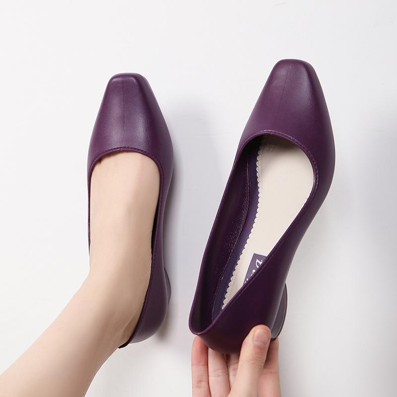 Women's Non-slip Chunky Heel Sandals - Thickened, Versatile, Fashionable, Height-boosting, Comfortable, Square Toe, Summer Casual Shoes.