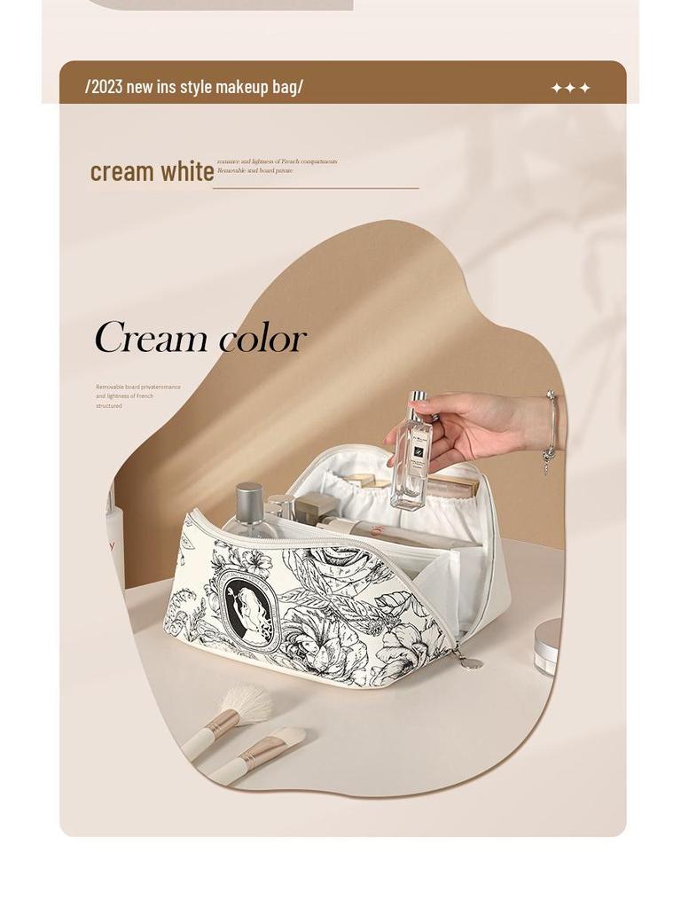 2024 Portable Travel Cosmetic and Skincare Storage Bag