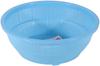 Ikeda Plastic Sales DX Round Size Made In AZL03001 Strainer, 1, Blue, Polypropylene, Japan,