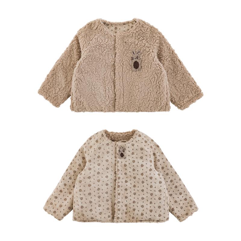 Youyou Girls  Reversible Winter Cotton Jacket 110 cm