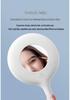 Feise Durable Handheld Vanity Mirror with LED Light