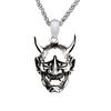Gotische Hip Hop Totenkopf Anhänger Halsketten Für Männer Edelstahl Punk Mode Skelett Halskette Halloween Schmuck Geschenke Großhandel