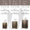 Suitcase Shockproof Aluminum Frame Carry Case S Size Quiet Double Casters TSA Lock Carry Bag Business Travel [Legend Walker] Carry-on (1-3