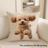 1Pc Adorable Animal-Printed 2D Flat Printing Pillowcases Sofa Cushion Cover Home Bedroom Room Decoration