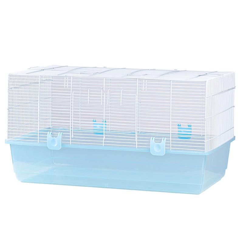 Large Hamster Cage with High Base & Running Wheel - Golden Bear Villa