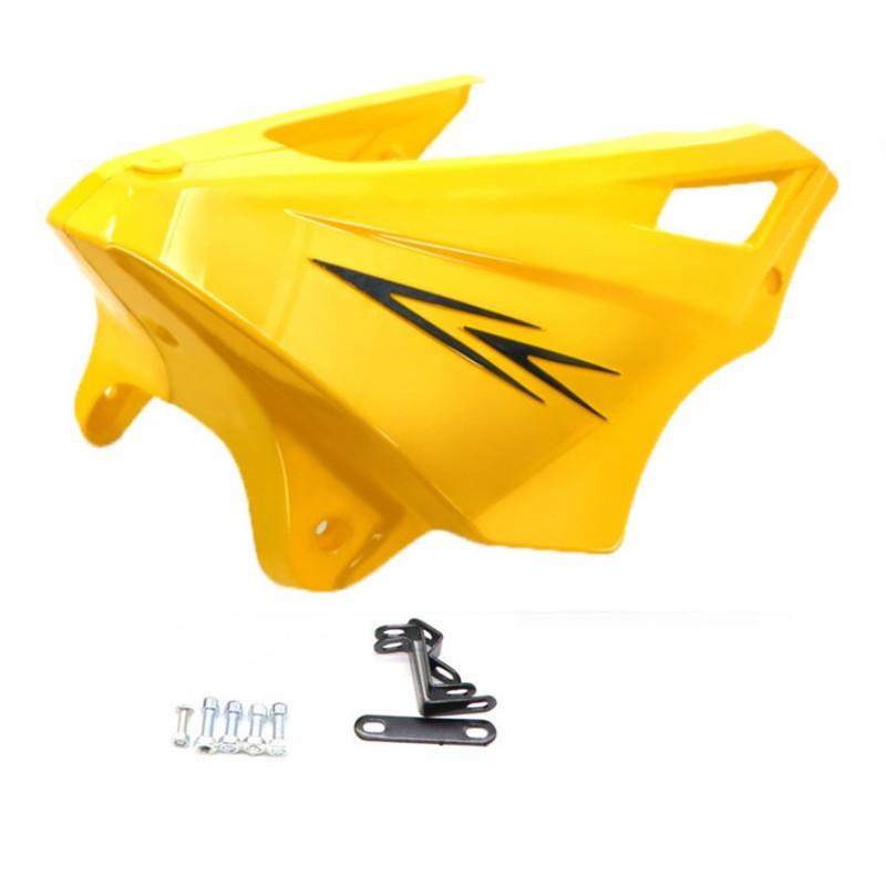 

Детали модификации мотоцикла Monkey, обтекатель для Honda MSX125/SF, нижний дефлектор, защитный чехол для двигателя Yellow set