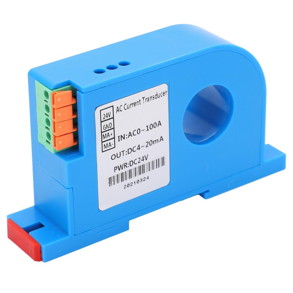 AC Current Transmitter DC4‑20mA Output Power Distribution Control Current Transformer AC0‑100A