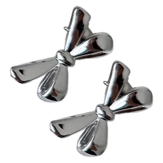 2Pcs Pipa Shape Hair Clips Chinese Style Floral Pattern Faux Pearls Decor Hairpins Festival Cosplay Hair Accessories