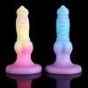 Mixed Color Luminous Alien Harem Anal Plug Collection Adult Sex Toy SM Female Masturbator Dildo