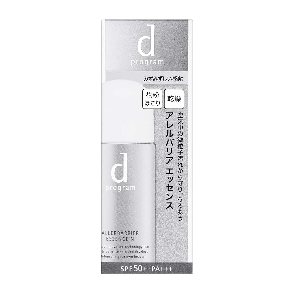 d program Allergy Barrier Essence N Sunscreen Daytime Serum Fragrance-Free 40ml for Gentle Skin