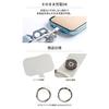 iFace Hang and Strap Holder (Clear/Frost/Silver) [Smartphone Holder Sheet Strap Hole Fall Prevention Can Be Charged While Attached]