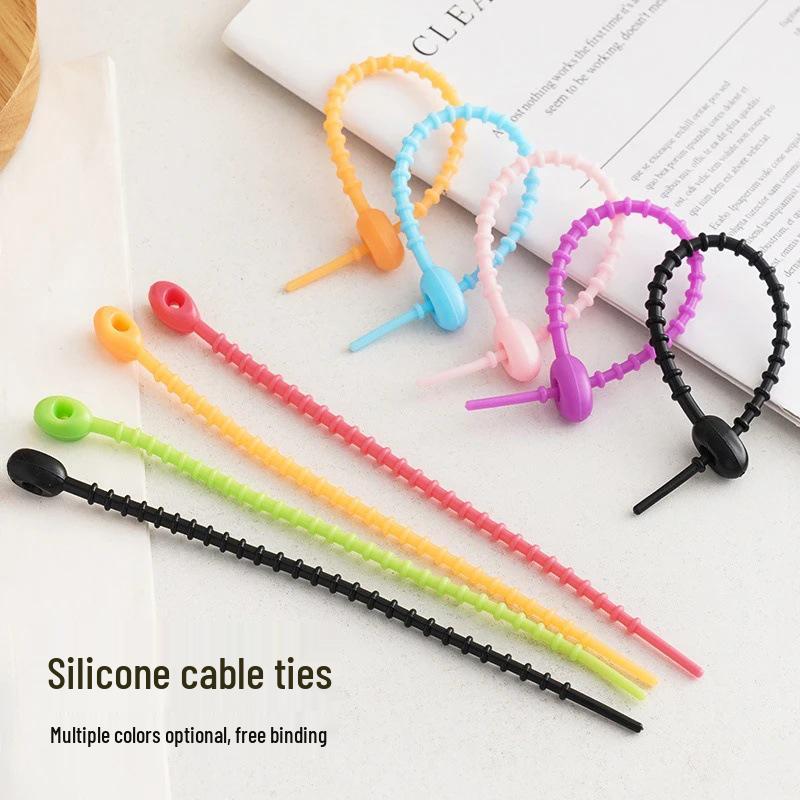 

Эксклюзив для новичков: Набор силиконовых стяжек для кабелей и брелоков против потери