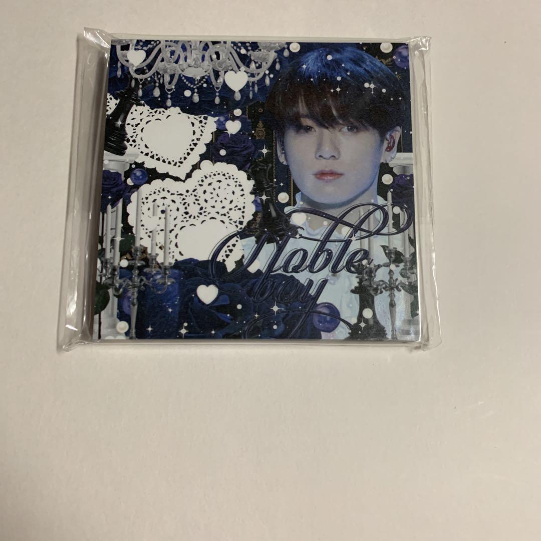 

[USED] BTS Jungkook small memo pad, 50 sheets per book, Korean manufacturer, goods
