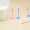 1 Set 1:12 Dollhouse Mini Simulation Long Handle Toilet Brush Model Cleaning Tool For Toilet Scene Toy Home Decor Accessories